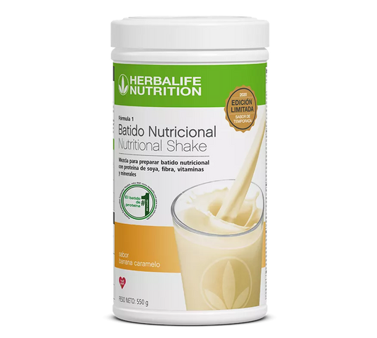 Fórmula 1 Batido Nutricional Banana Caramelo