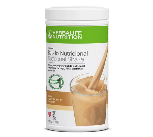 Fórmula 1 Batido Nutricional Dulce de leche Cremoso