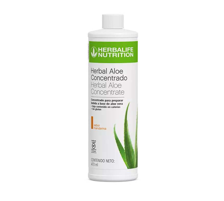 Herbal Aloe Concentrado Sabor Mandarina