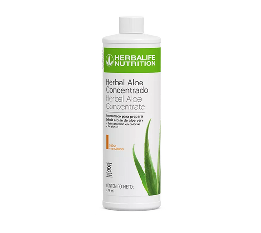 Herbal Aloe Concentrado Sabor Mandarina
